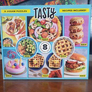 “Tasty” Box of Jigsaw Puzzles ~ New / Still Sealed